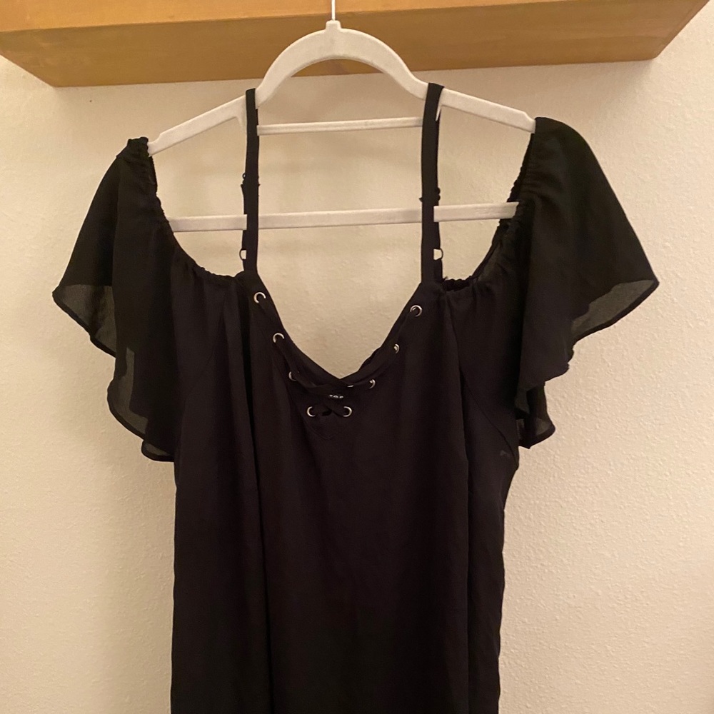 Torrid size 2 sheer top. EUC